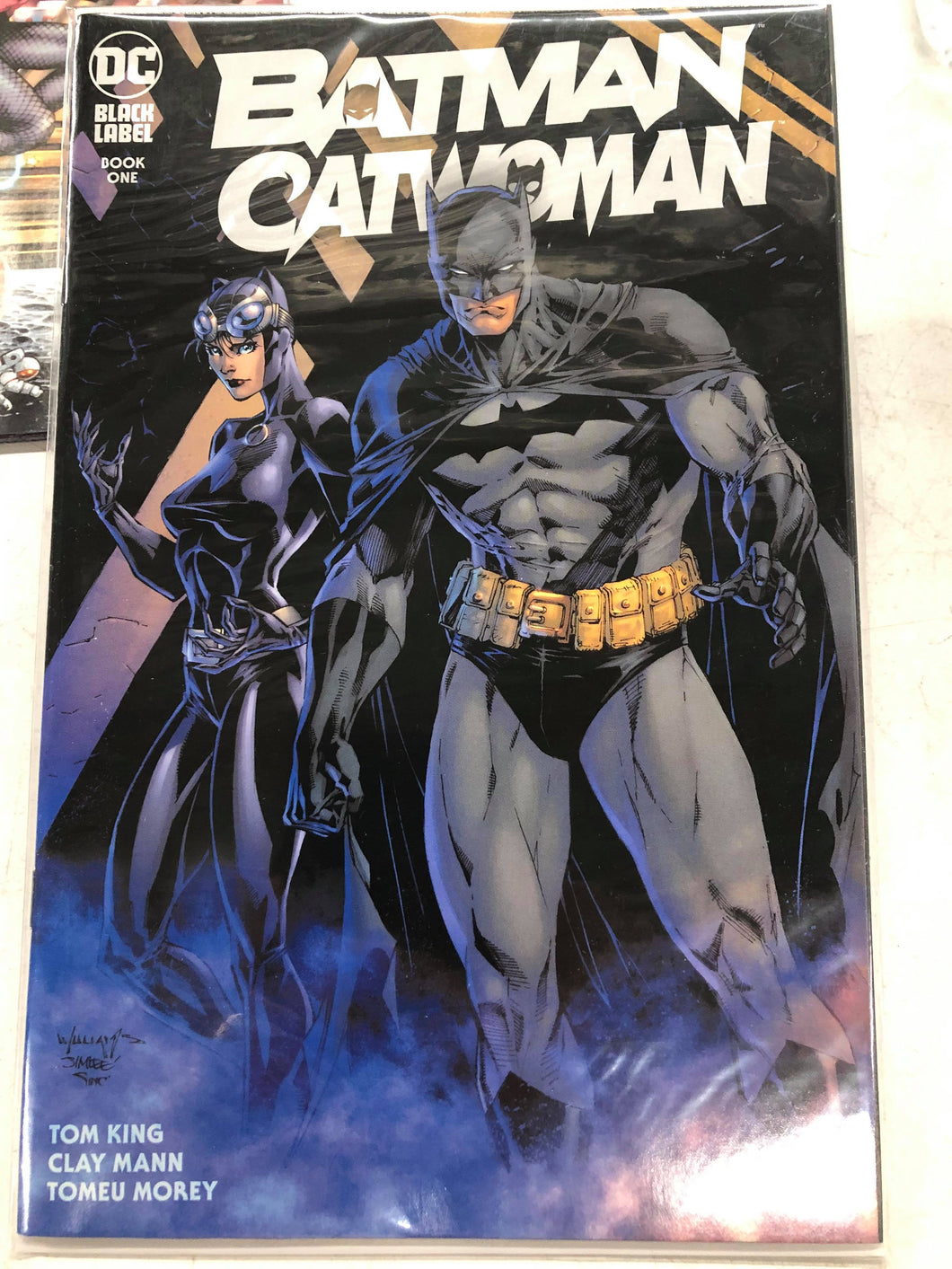 BATMAN CATWOMAN#1 Scott Williams, Jim Lee, and Alex Sinclair Cover