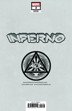 Load image into Gallery viewer, INFERNO #3 (OF 4) UNKNOWN COMICS DAVID NAKAYAMA EXCLUSIVE VIRGIN COLOR BLEED VAR (11/24/2021) (12/08/2021)