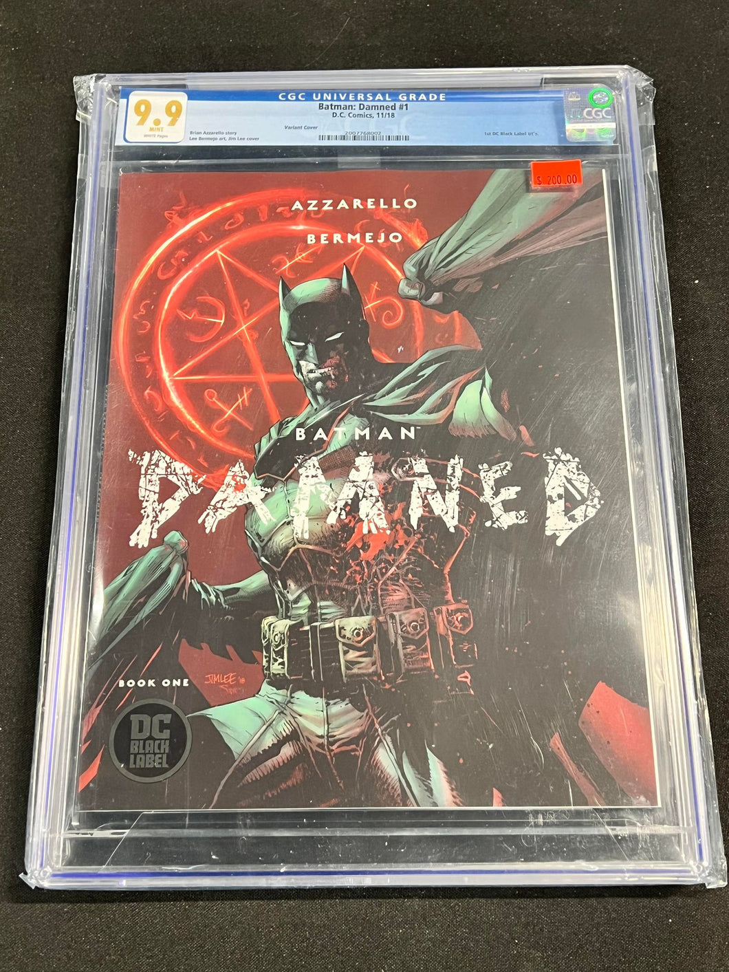 Batman: Damned #1 CGC 9.9