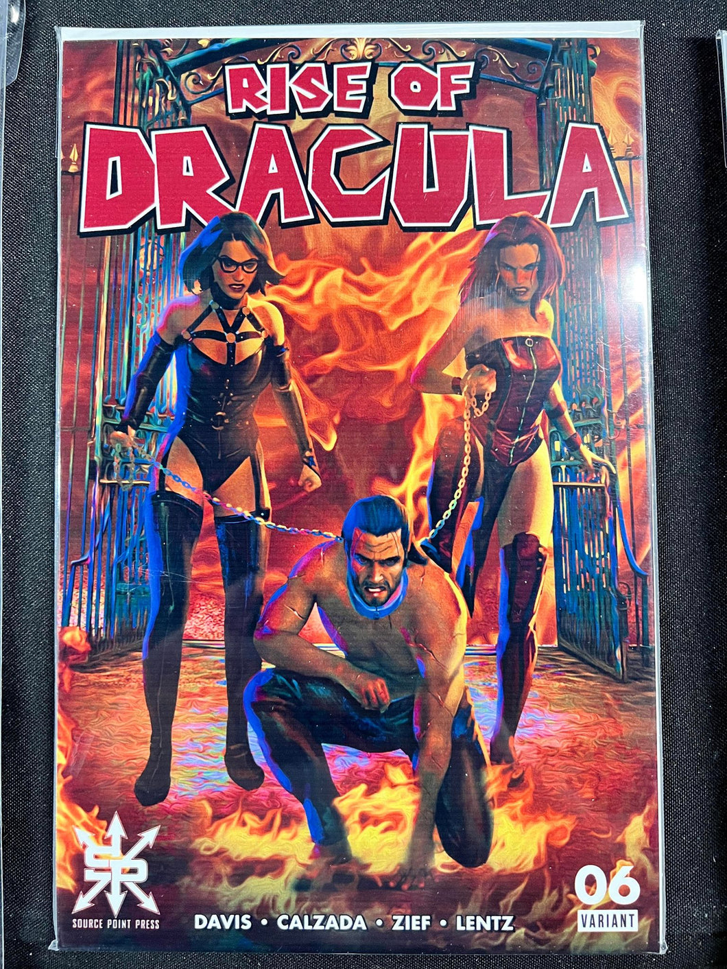 Rise of Dracula 6 Javan Jordan Metal Variant