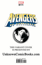 Load image into Gallery viewer, AVENGERS #687 UNKNOWN COMIC BOOKS EXCLUSIVE VIRGIN CAMPBELL VENOM 30TH VAR LEG 4/4/2018