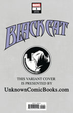 Load image into Gallery viewer, BLACK CAT #1 UNKNOWN COMICS PAREL EXCLUSIVE 6/5/2019