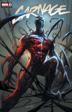 Load image into Gallery viewer, CARNAGE 1 UNKNOWN COMICS STEPHEN SEGOVIA EXCLUSIVE VAR (03/16/2022)