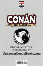 Load image into Gallery viewer, CONAN THE BARBARIAN #1 UNKNOWN COMIC BOOKS EXCLUSIVE VIRGIN CAMPBELL 1/2/2019