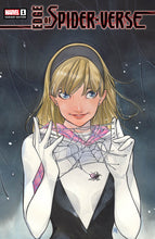 Load image into Gallery viewer, EDGE OF SPIDER-VERSE #1 UNKNOWN COMICS PEACH MOMOKO EXCLUSIVE VAR (05/03/2023)