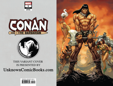 Load image into Gallery viewer, CONAN THE BARBARIAN #1 UNKNOWN COMIC BOOKS EXCLUSIVE VIRGIN CAMPBELL 1/2/2019