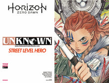 Load image into Gallery viewer, HORIZON ZERO DAWN #1 UNKNOWN COMICS PEACH MOMOKO EXCLUSIVE CLOSE UP VIRGIN VAR (08/05/2020)