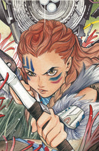 Load image into Gallery viewer, HORIZON ZERO DAWN #1 UNKNOWN COMICS PEACH MOMOKO EXCLUSIVE CLOSE UP VIRGIN VAR (08/05/2020)