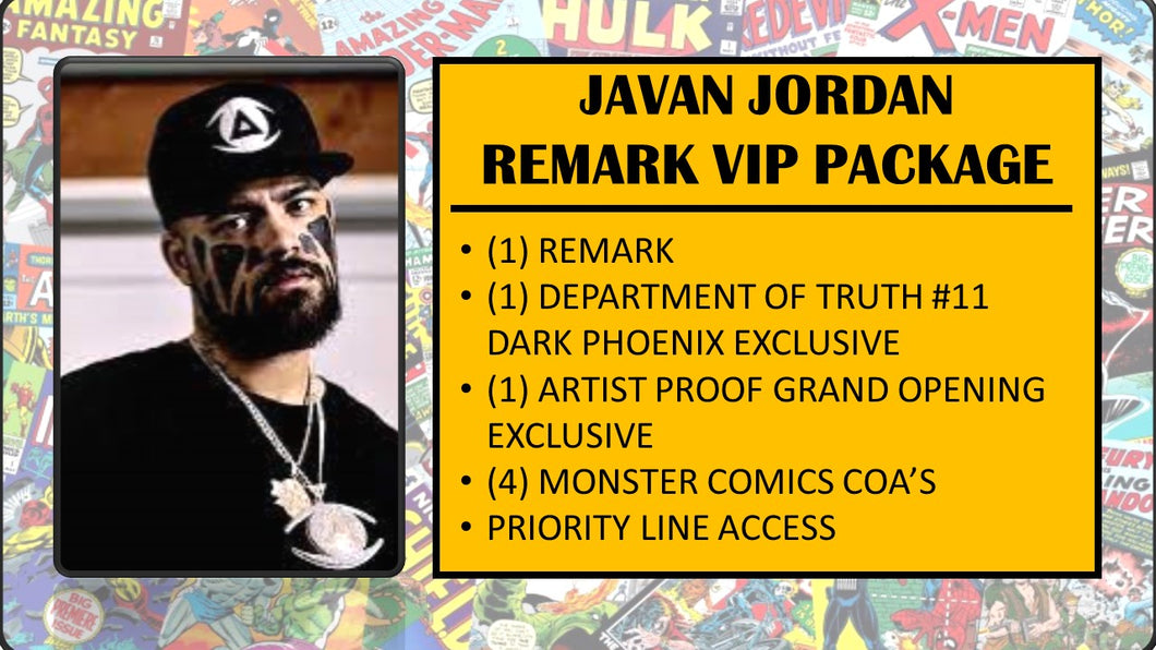 Javan Jordan VIP Remark Package