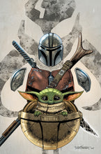 Load image into Gallery viewer, STAR WARS: THE MANDALORIAN #1 UNKNOWN COMICS TYLER KIRKHAM EXCLUSIVE VIRGIN VAR (07/06/2022)