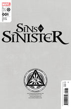 Load image into Gallery viewer, SINS OF SINISTER #1 UNKNOWN COMICS KAARE ANDREWS EXCLUSIVE VIRGIN VAR (01/25/2023)