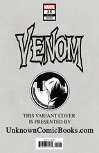 Load image into Gallery viewer, VENOM #25 UNKNOWN COMICS TYLER KIRKHAM EXCLUSIVE VAR (04/08/2020)