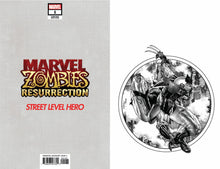 Load image into Gallery viewer, MARVEL ZOMBIES RESURRECTION #1 (OF 4) UNKNOWN COMICS MICO SUAYAN EXCLUSIVE B&W VIRGIN VAR (09/02/2020)