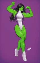 Load image into Gallery viewer, SHE-HULK 2 UNKNOWN COMICS DAVID NAKAYAMA EXCLUSIVE VIRGIN COLOR BLEED VAR (02/23/2022)