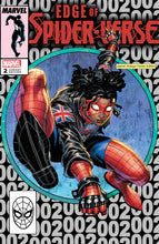 Load image into Gallery viewer, EDGE OF SPIDER-VERSE #2 UNKNOWN COMICS TYLER KIRKHAM EXCLUSIVE NYCC 2022 SILVER VAR (11/02/2022)
