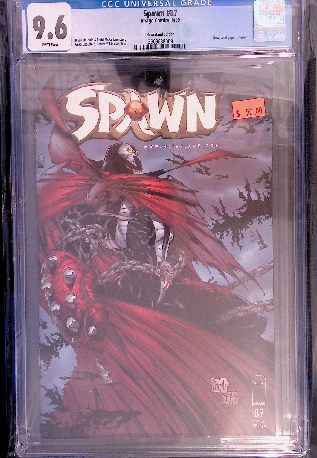 Spawn #87 CGC 9.6