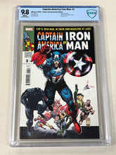 Load image into Gallery viewer, Captain America/Iron Man 3 CBCS 9.8
