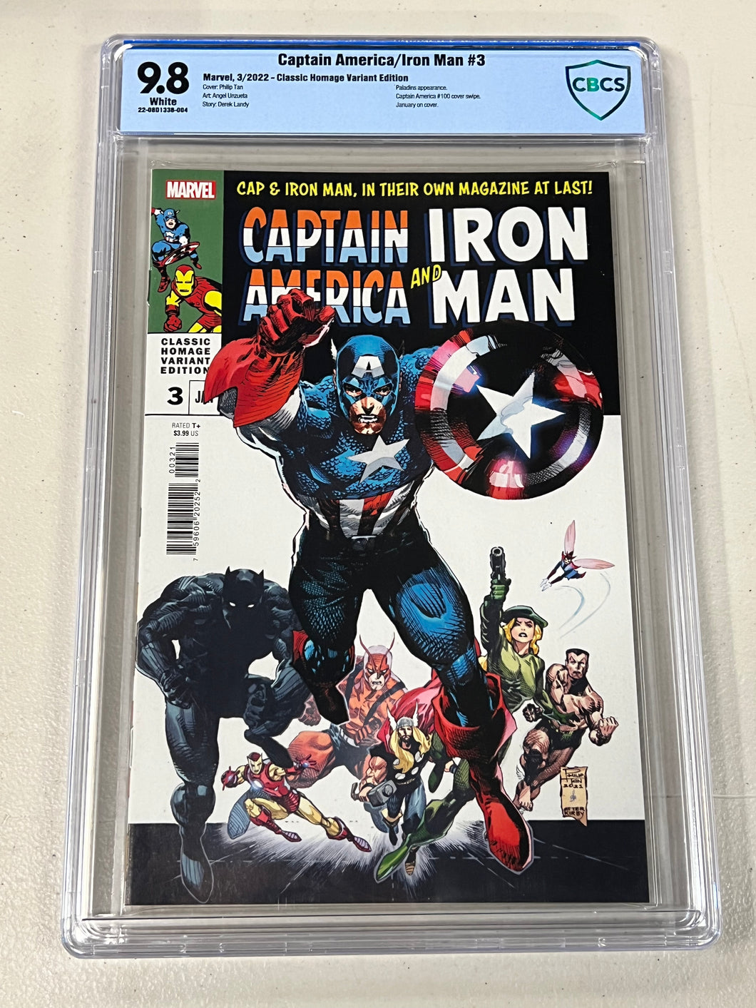 Captain America/Iron Man 3 CBCS 9.8