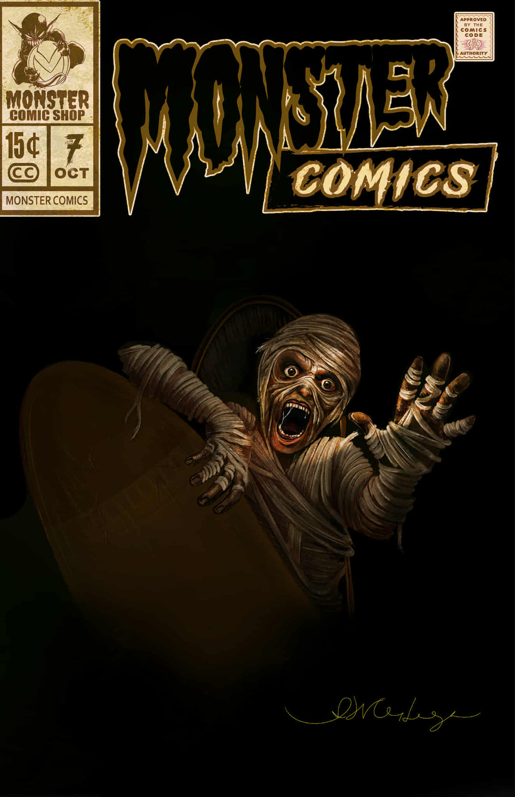 Monster Comics T-Shirt #7 (Presale)