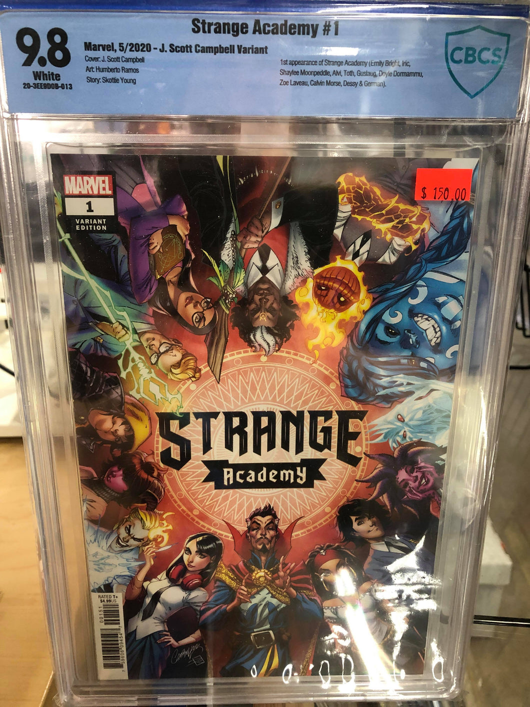 STRANGE ACADEMY #1 - CBCS 9.8