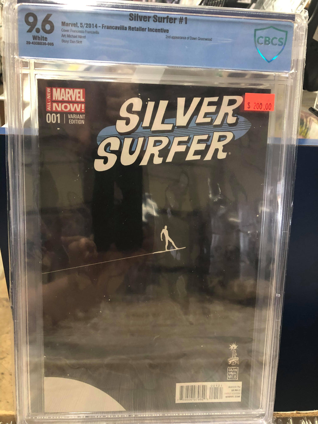 SILVER SURFER #1 - CBCS  9.6
