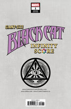 Load image into Gallery viewer, GIANT-SIZE BLACK CAT INFINITY SCORE #1 UNKNOWN COMICS MARCO TURINI EXCLUSIVE VIRGIN VAR (11/24/2021) (12/08/2021)
