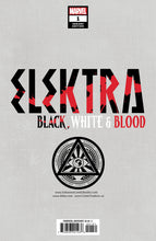 Load image into Gallery viewer, ELEKTRA BLACK WHITE BLOOD #1 (OF 4) UNKNOWN COMICS SABINE RICH EXCLUSIVE VAR (12/29/2021)
