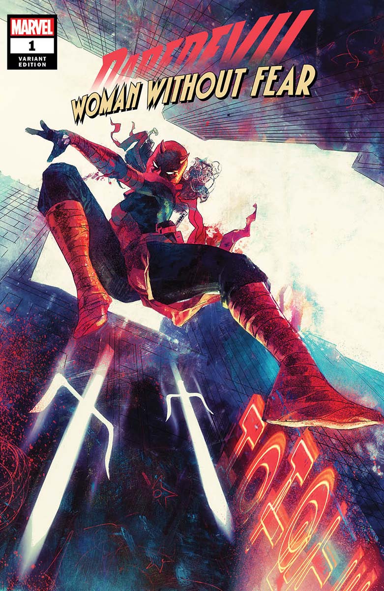 DAREDEVIL: WOMAN WITHOUT FEAR 1 UNKNOWN COMICS MARCO MASTRAZZO EXCLUSIVE VAR (01/12/2022)