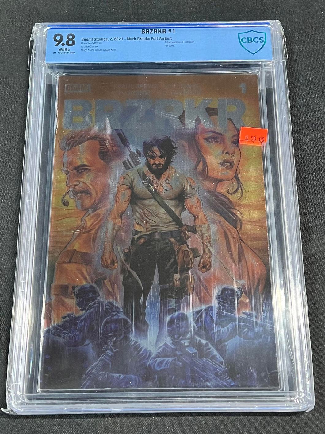 BRZRKR #1 CBCS 9.8