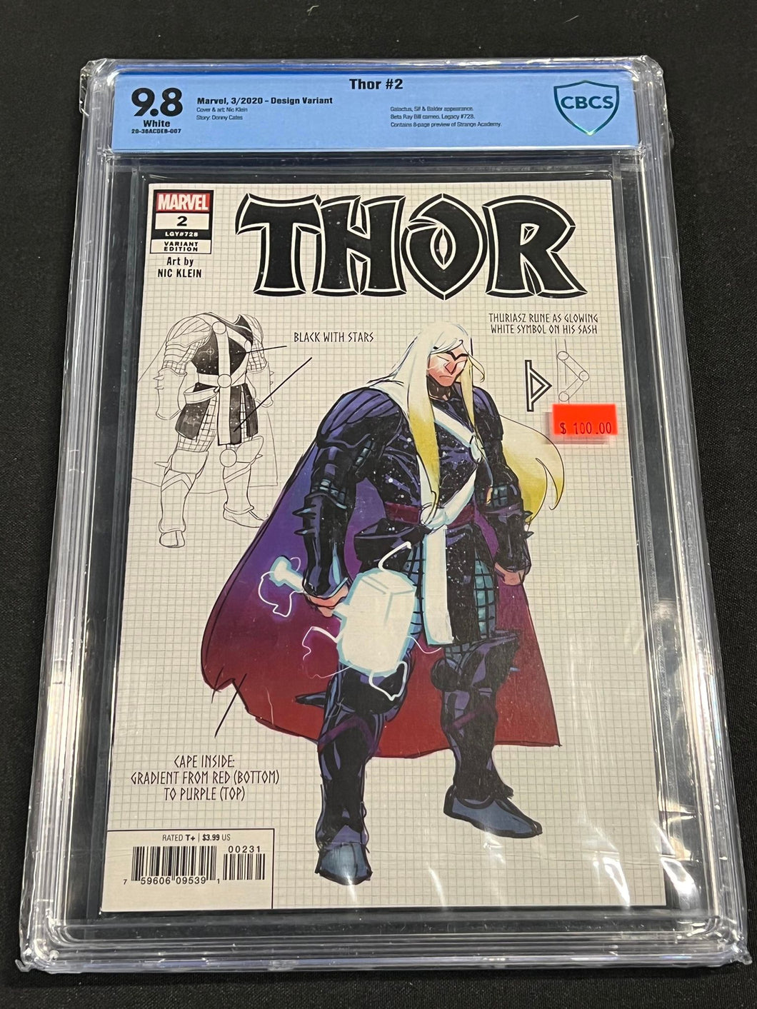Thor #2 CBCS 9.8