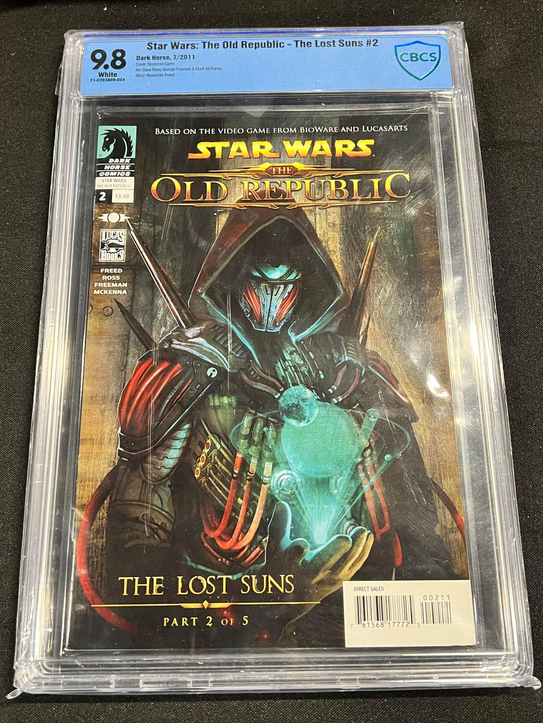Star Wars: The Old Republic - The Lost Suns #2 CBCS 9.8