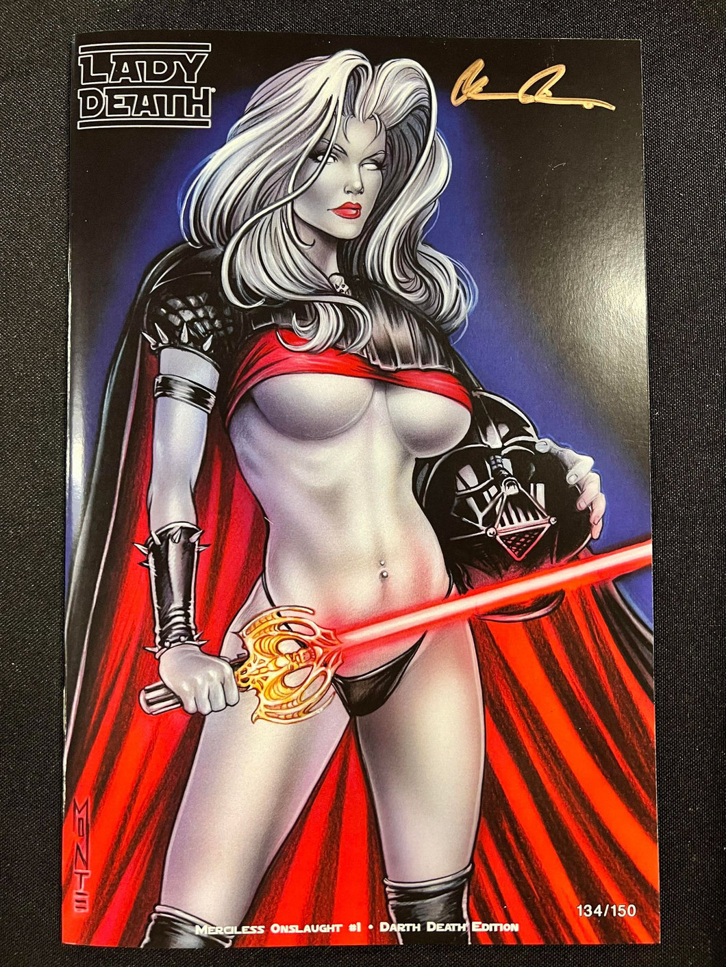 Lady Death Merciless Onslaught 1 Darth Death Edition