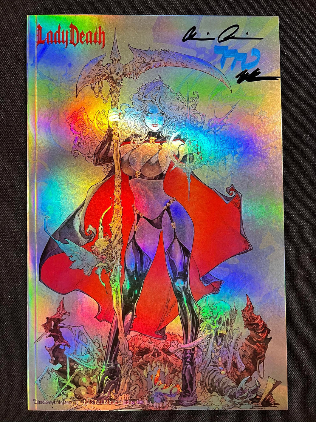 Lady Death Treacherous Infamy 1 Holo Foil Edition