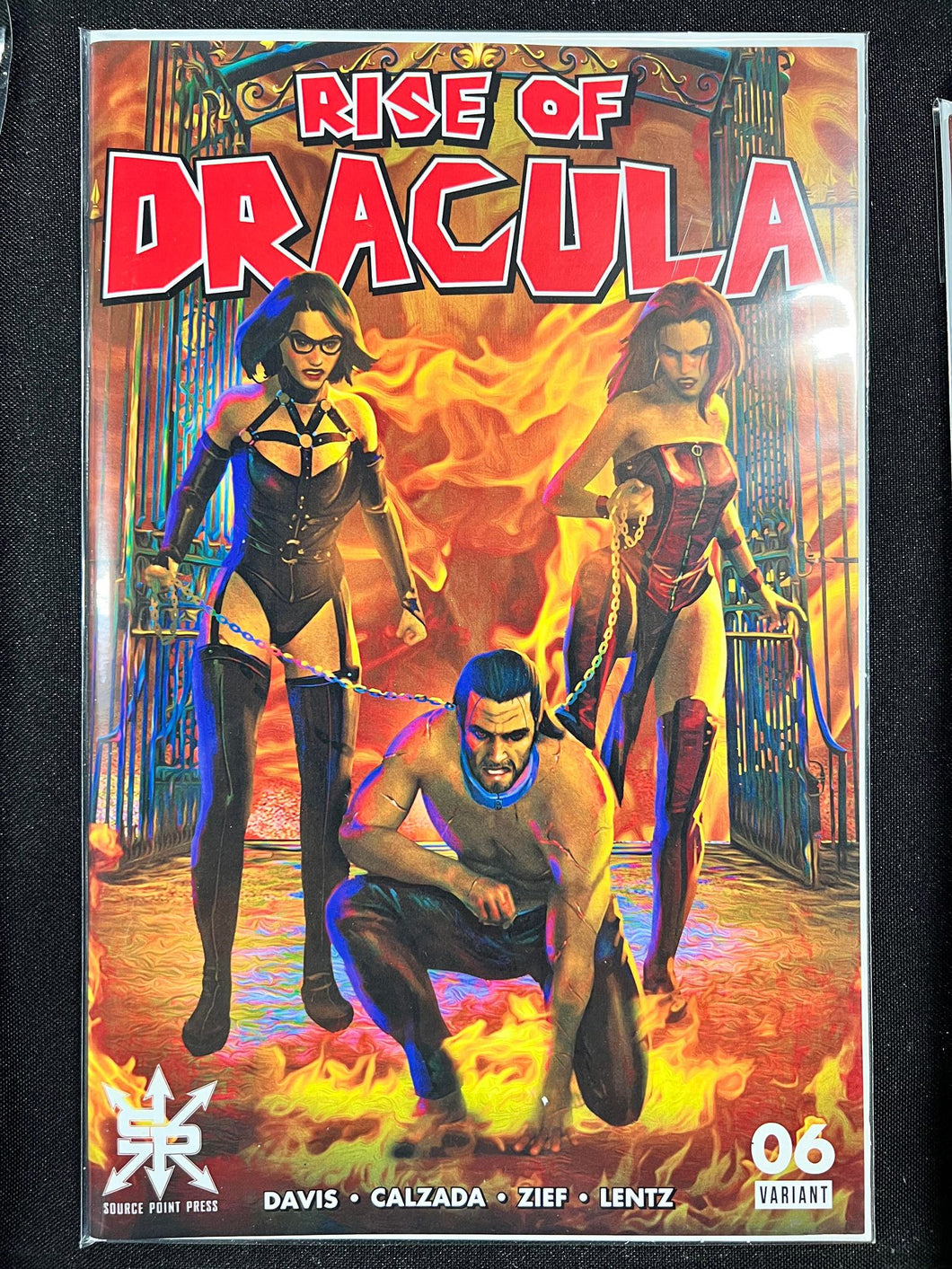 Rise of Dracula 6 Javan Jordan Fire Variant