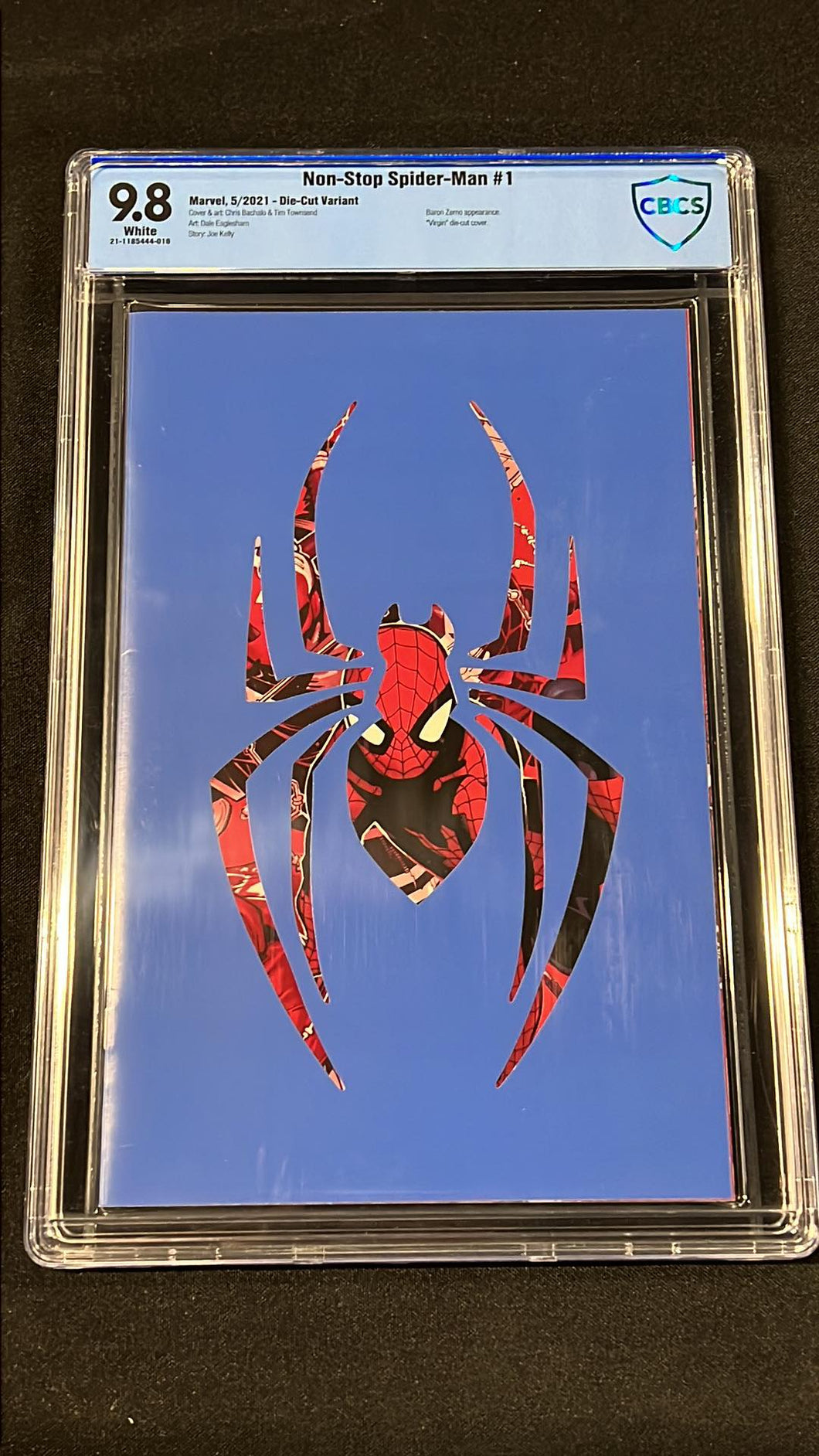 Non-Stop Spider-Man #1 Die-Cut Variant CBCS 9.8