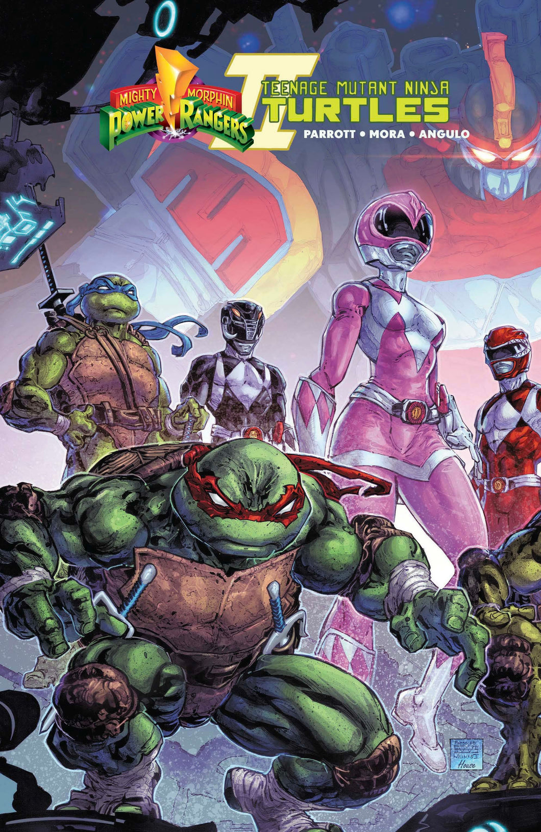 (616) MMPR TMNT II #1 (OF 5) FREDDIE WILLIAMS II EXCLUSIVE MINIMAL TRADE CONNECTING VAR ((01/11/2023)