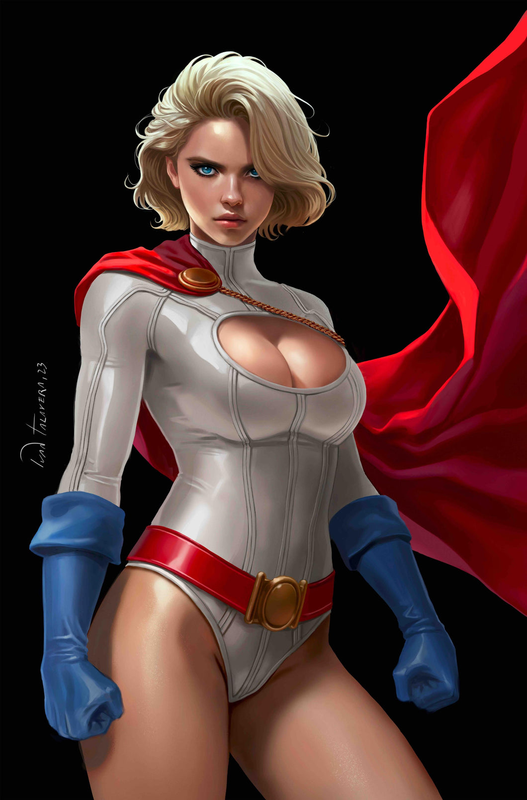 POWER GIRL #1 IVAN TALAVERA (616) EXCLUSIVE VIRGIN VAR (10/11/2023)