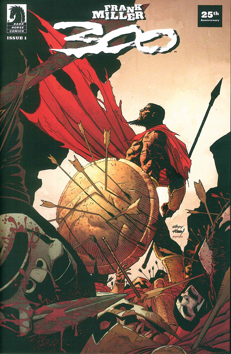 300 (MR) 25TH ANNIVERSARY UNKNOWN COMICS ANDY KUBERT EXCLUSIVE VAR (04/05/2023)