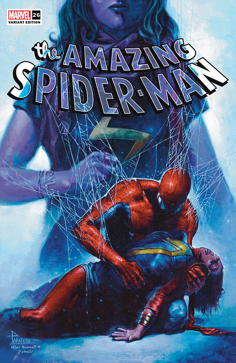 AMAZING SPIDER-MAN #26 2ND PRINTING UNKNOWN COMICS DAVIDE PARATORE EXCLUSIVE VAR (07/12/2023)