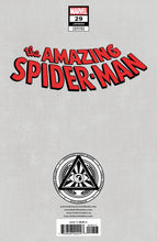 Load image into Gallery viewer, [FOIL] SIGNED W/ COA AMAZING SPIDER-MAN #29 UNKNOWN COMICS NATHAN SZERDY EXCLUSIVE VIRGIN VAR (08/09/2023)
