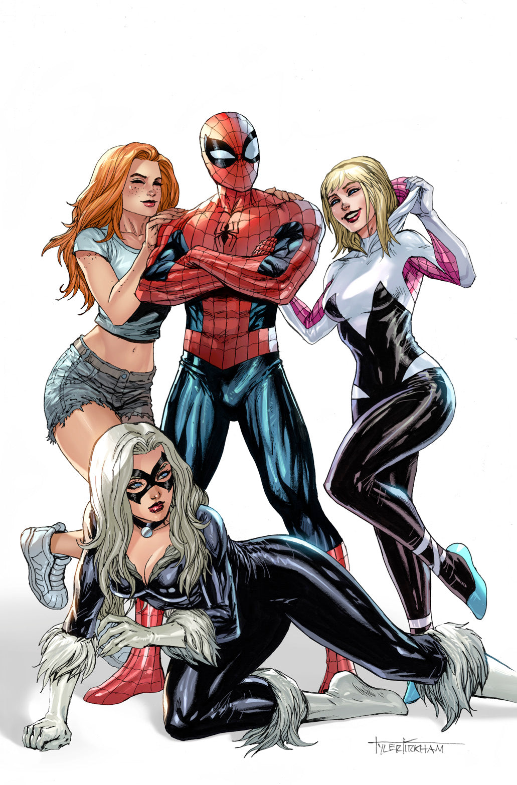 AMAZING SPIDER-MAN 1 UNKNOWN COMICS TYLER KIRKHAM EXCLUSIVE VIRGIN VAR (04/06/2022) (04/27/2022)