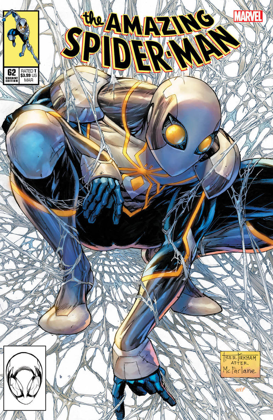 AMAZING SPIDER-MAN 62 TYLER KIRKHAM EXCLUSIVE VAR (FC)
