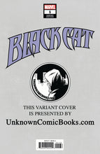 Load image into Gallery viewer, BLACK CAT #1 UNKNOWN COMICS PAREL EXCLUSIVE 6/5/2019
