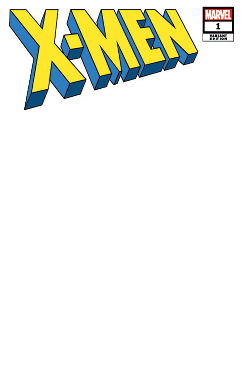 X-MEN 1991 #1 FACSIMILE EDITION UNKNOWN COMICS EXCLUSIVE BLANK VAR (05/10/2023) (05/17/2023)