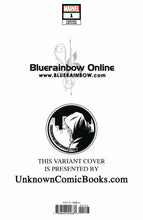 Load image into Gallery viewer, CAPTAIN MARVEL #1 UNKNOWN COMIC BOOKS BLUERAINBOW EXCLUSIVE BLANK 1/16/2019
