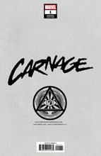 Load image into Gallery viewer, CARNAGE 1 UNKNOWN COMICS STEPHEN SEGOVIA EXCLUSIVE VIRGIN VAR (03/16/2022)
