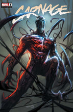 Load image into Gallery viewer, CARNAGE 1 UNKNOWN COMICS STEPHEN SEGOVIA EXCLUSIVE VAR (03/16/2022)

