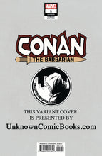 Load image into Gallery viewer, CONAN THE BARBARIAN #1 UNKNOWN COMIC BOOKS EXCLUSIVE VIRGIN CAMPBELL 1/2/2019
