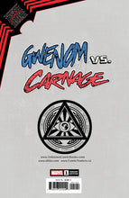 Load image into Gallery viewer, KING IN BLACK GWENOM VS CARNAGE #1 (OF 3) UNKNOWN COMICS DAVID NAKAYAMA EXCLUSIVE VIRGIN COLOR BLEED VAR (01/13/2021)
