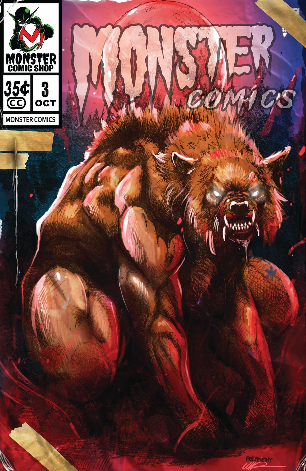 Monster Comics T-Shirt #3